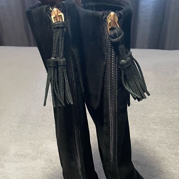 BANDOLINO knee high leather boots size 8M. Do have some marks. - Picture 4 of 11